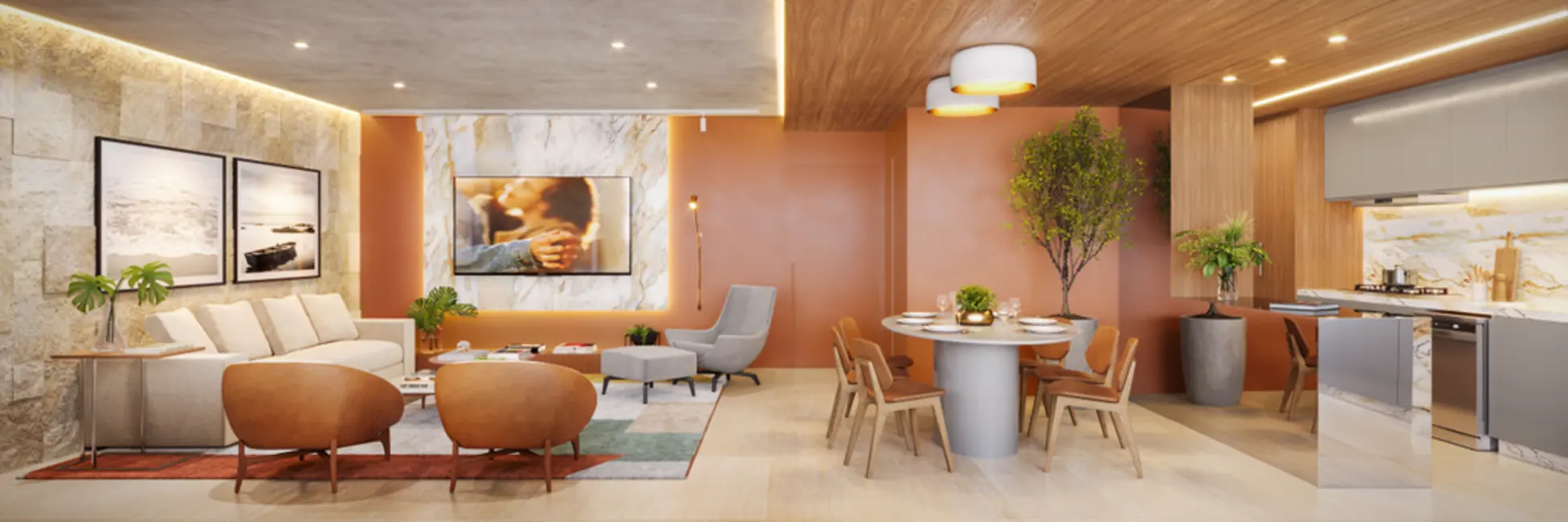 Apartamento com 3 quartos à venda, 109m2 em Setor Bueno, Goiania - GO - imagem 4 Foto 4 de Apartamento com 3 quartos à venda, 109m2 em Setor Bueno, Goiania - GO