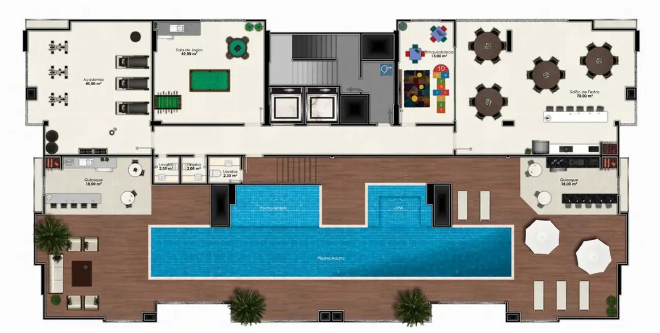 Foto 2 de Apartamento com 3 quartos à venda, 70m2 em Itapema - SC