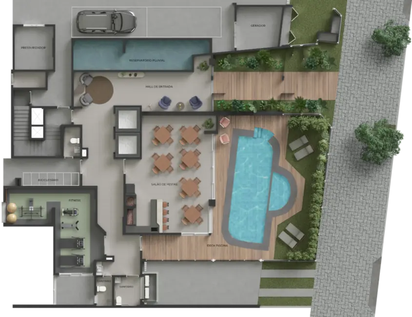 Apartamento com 3 quartos à venda, 130m2 em Petrópolis, Porto Alegre - RS - imagem 6 Foto 6 de Apartamento com 3 quartos à venda, 130m2 em Petrópolis, Porto Alegre - RS