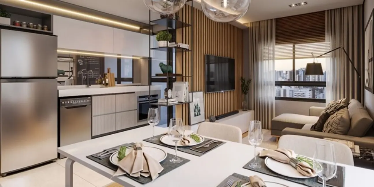 Apartamento com 2 quartos à venda, 34m2 em Moema, São Paulo - SP - imagem 4 Foto 4 de Apartamento com 2 quartos à venda, 34m2 em Moema, São Paulo - SP