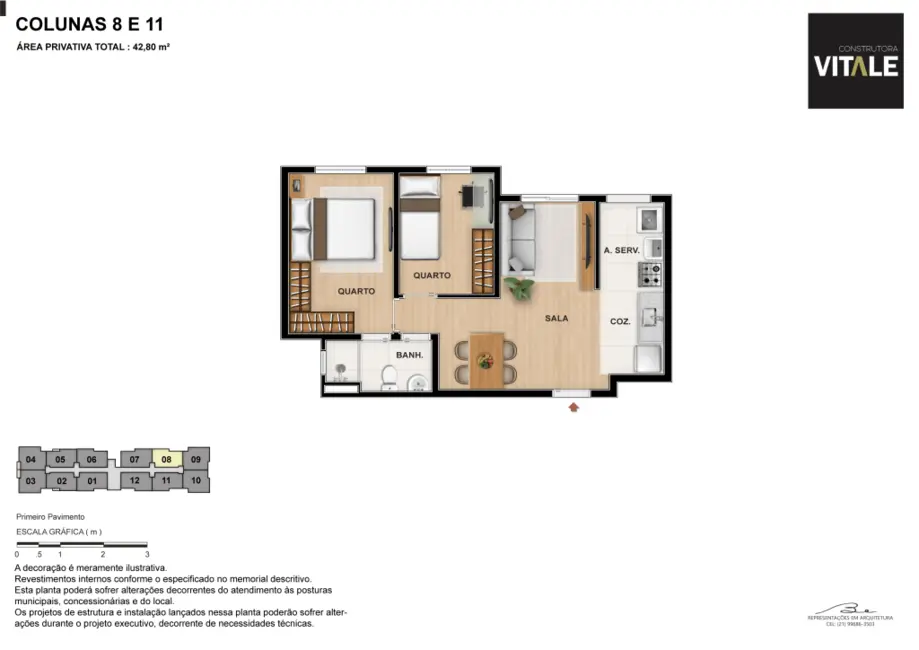 Apartamento com 2 quartos à venda, 50m2 em Campinho, Rio De Janeiro - RJ - imagem 9 Foto 9 de Apartamento com 2 quartos à venda, 50m2 em Campinho, Rio De Janeiro - RJ