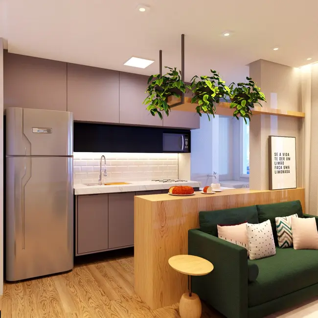 Foto 3 de Apartamento com 2 quartos à venda, 44m2 em Centro, Suzano - SP