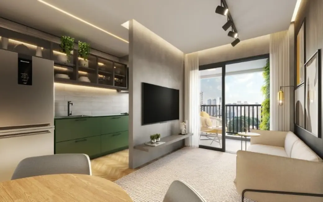 Apartamento com 1 quarto à venda, 25m2 em Pinheiros, São Paulo - SP - imagem 6 Foto 6 de Apartamento com 1 quarto à venda, 25m2 em Pinheiros, São Paulo - SP