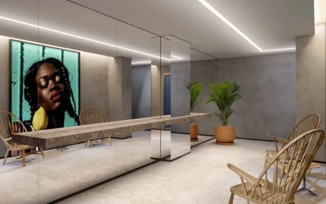Apartamento com 1 quarto à venda, 25m2 em Pinheiros, São Paulo - SP - imagem 4 Foto 4 de Apartamento com 1 quarto à venda, 25m2 em Pinheiros, São Paulo - SP