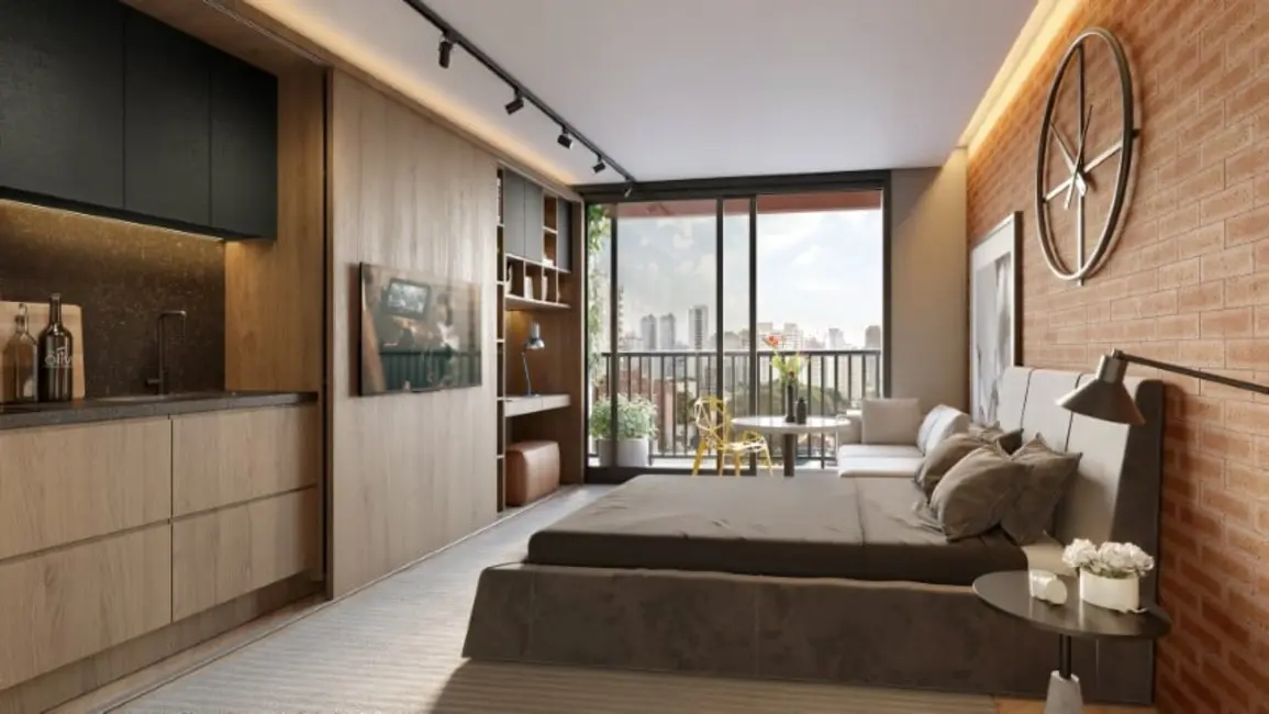Apartamento com 1 quarto à venda, 25m2 em Pinheiros, São Paulo - SP - imagem 7 Foto 7 de Apartamento com 1 quarto à venda, 25m2 em Pinheiros, São Paulo - SP