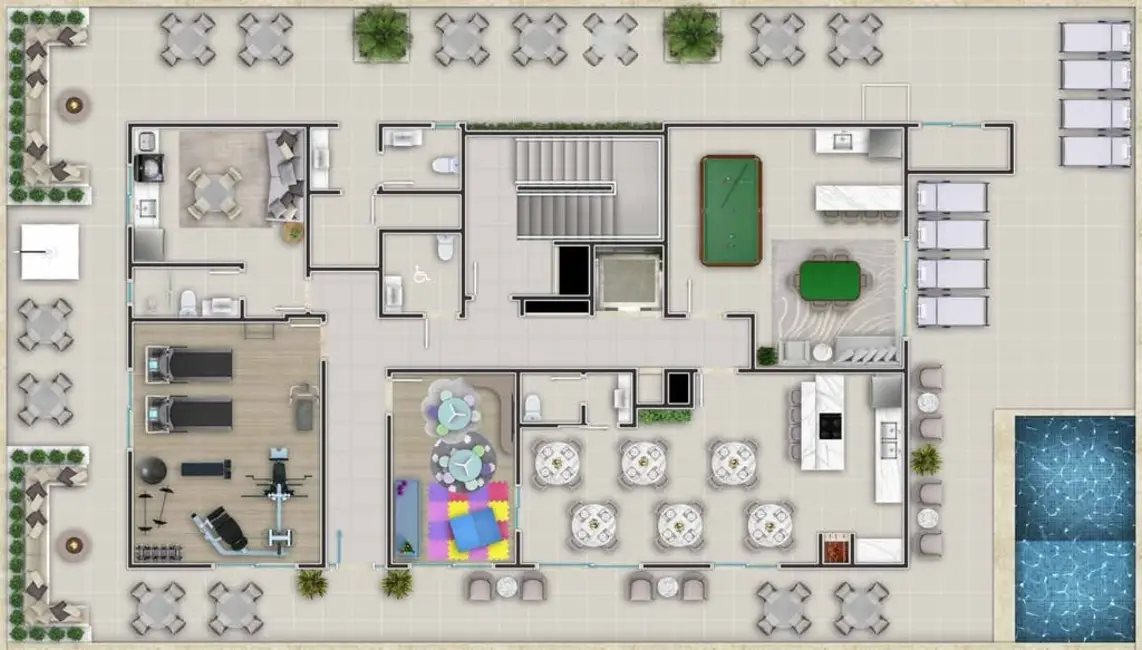 Foto 7 de Cobertura com 4 quartos à venda, 246m2 em Bombinhas - SC