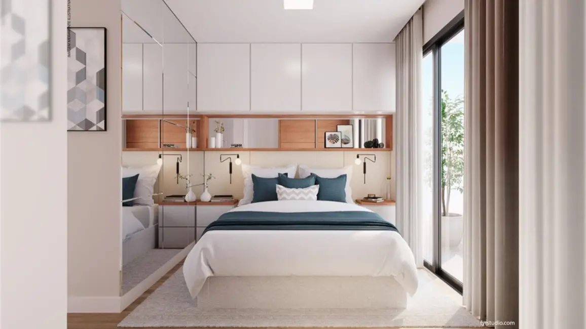 Apartamento com 2 quartos à venda, 44m2 em Capão Raso, Curitiba - PR - imagem 5 Foto 5 de Apartamento com 2 quartos à venda, 44m2 em Capão Raso, Curitiba - PR