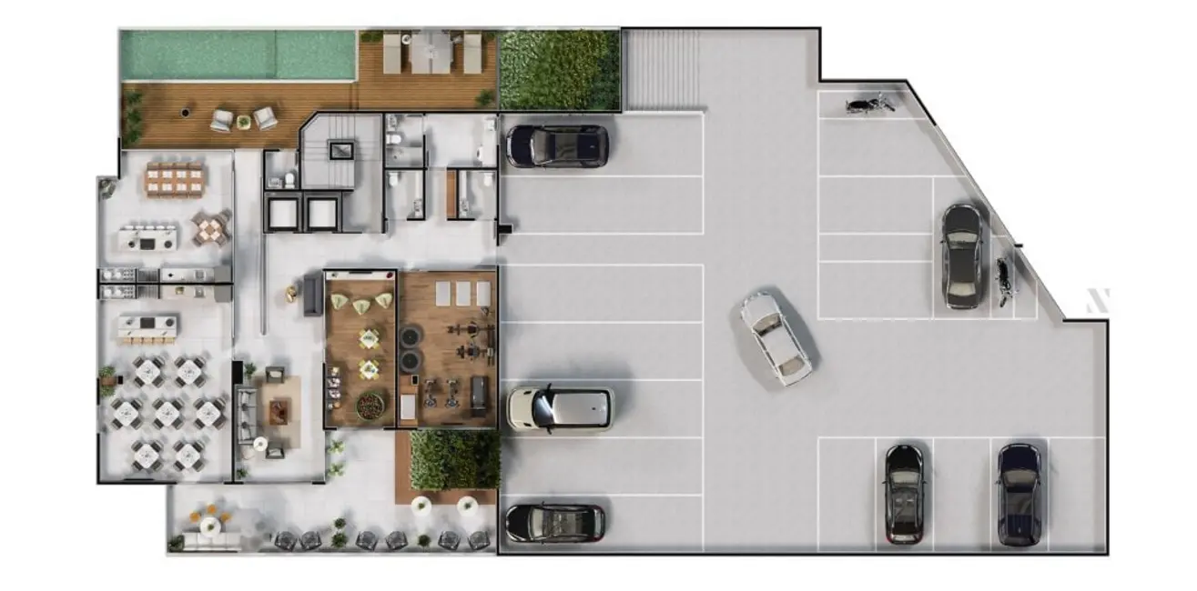 Apartamento com 2 quartos à venda, 62m2 em Ariribá, Balneario Camboriu - SC - imagem 8 Foto 8 de Apartamento com 2 quartos à venda, 62m2 em Ariribá, Balneario Camboriu - SC