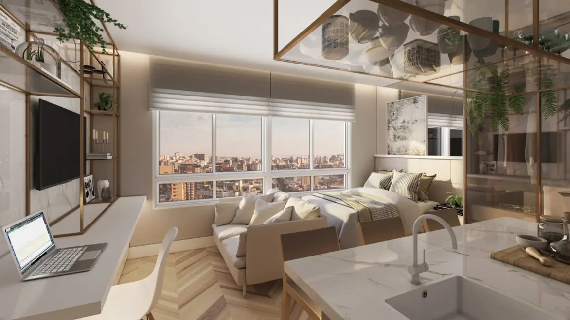 Apartamento com 1 quarto à venda, 30m2 em Moinhos de Vento, Porto Alegre - RS - imagem 6 Foto 6 de Apartamento com 1 quarto à venda, 30m2 em Moinhos de Vento, Porto Alegre - RS