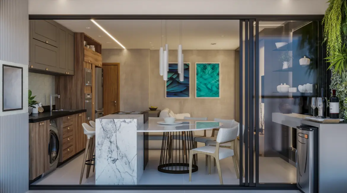 Apartamento com 3 quartos à venda, 73m2 em Vila Rosa, Goiania - GO - imagem 8 Foto 8 de Apartamento com 3 quartos à venda, 73m2 em Vila Rosa, Goiania - GO