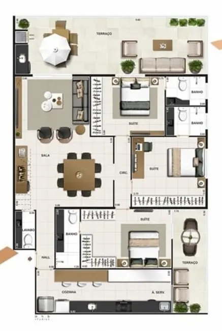 Apartamento com 2 quartos à venda, 105m2 em Recreio dos Bandeirantes, Rio De Janeiro - RJ - imagem 9 Foto 9 de Apartamento com 2 quartos à venda, 105m2 em Recreio dos Bandeirantes, Rio De Janeiro - RJ