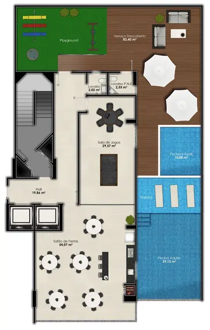 Foto 9 de Apartamento com 3 quartos à venda, 113m2 em Porto Belo - SC
