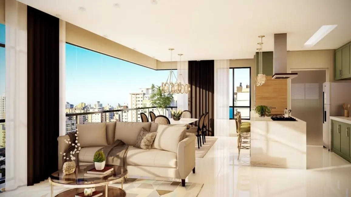 Foto 4 de Apartamento com 3 quartos à venda, 115m2 em Meia Praia, Itapema - SC