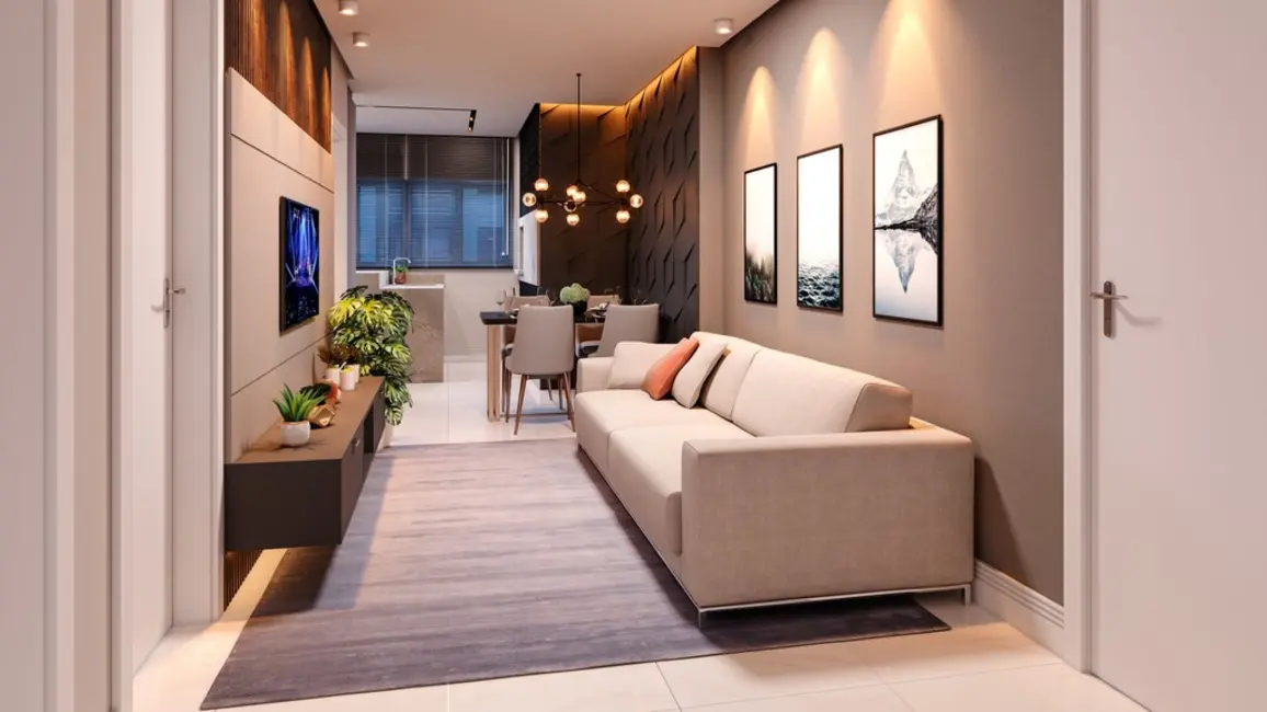 Foto 3 de Apartamento com 3 quartos à venda, 69m2 em Itapema - SC