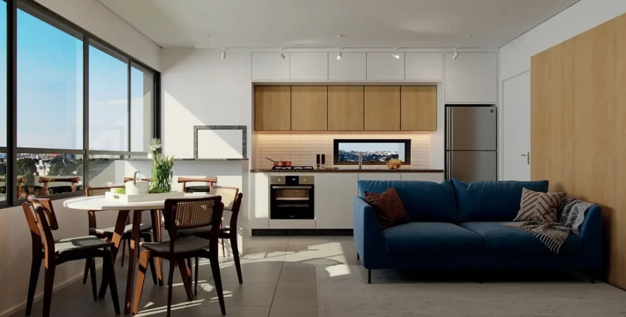 Apartamento com 2 quartos à venda, 56m2 em Tarumã, Curitiba - PR - imagem 6 Foto 6 de Apartamento com 2 quartos à venda, 56m2 em Tarumã, Curitiba - PR