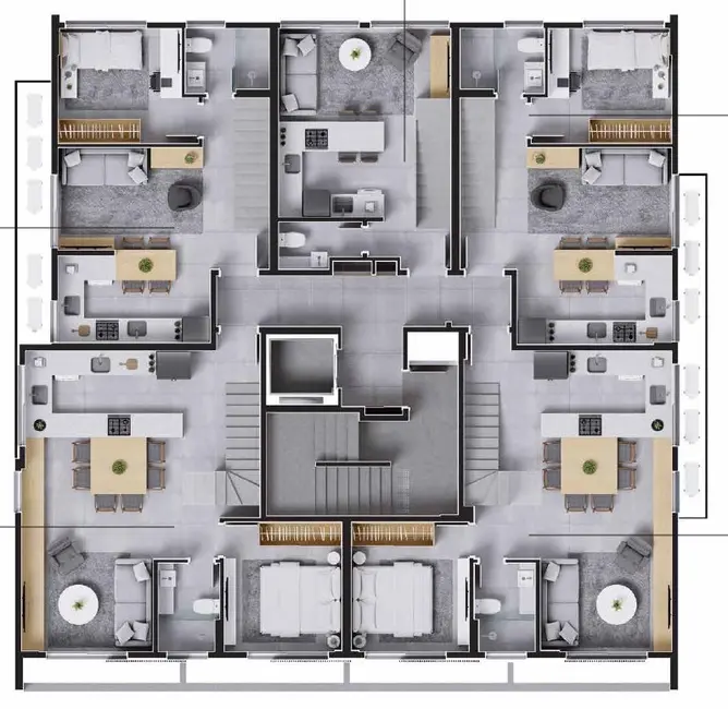 Apartamento com 2 quartos à venda, 64m2 em Centro, Florianopolis - SC - imagem 3 Foto 3 de Apartamento com 2 quartos à venda, 64m2 em Centro, Florianopolis - SC