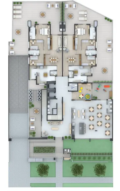 Foto 8 de Cobertura com 3 quartos à venda, 149m2 em Ahú, Curitiba - PR