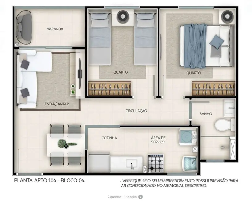 Foto 8 de Apartamento com 2 quartos à venda, 41m2 em Inhoaíba, Rio De Janeiro - RJ