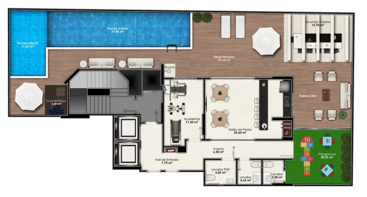 Foto 6 de Apartamento com 2 quartos à venda, 63m2 em Meia Praia, Itapema - SC