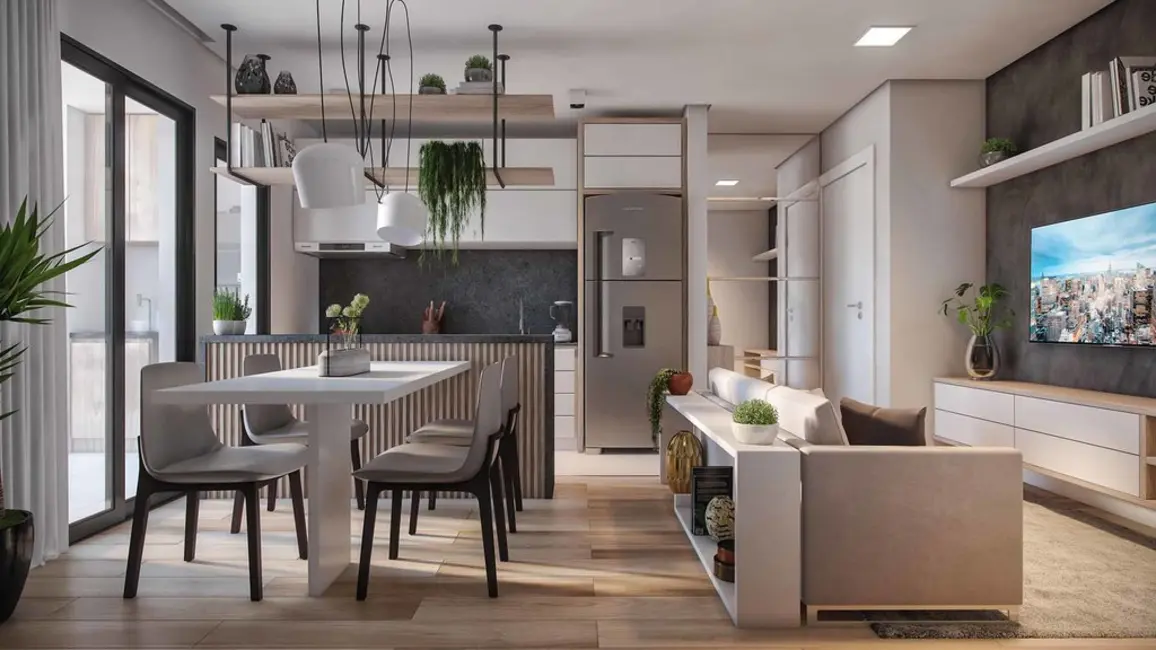 Foto 4 de Apartamento com 1 quarto à venda, 25m2 em Tingui, Curitiba - PR