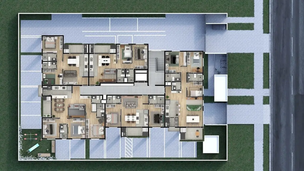 Foto 19 de Apartamento com 3 quartos à venda, 86m2 em Boa Vista, Curitiba - PR