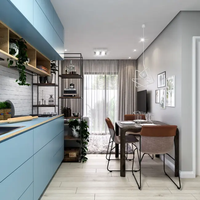 Foto 7 de Apartamento com 2 quartos à venda, 46m2 em Capão da Imbuia, Curitiba - PR