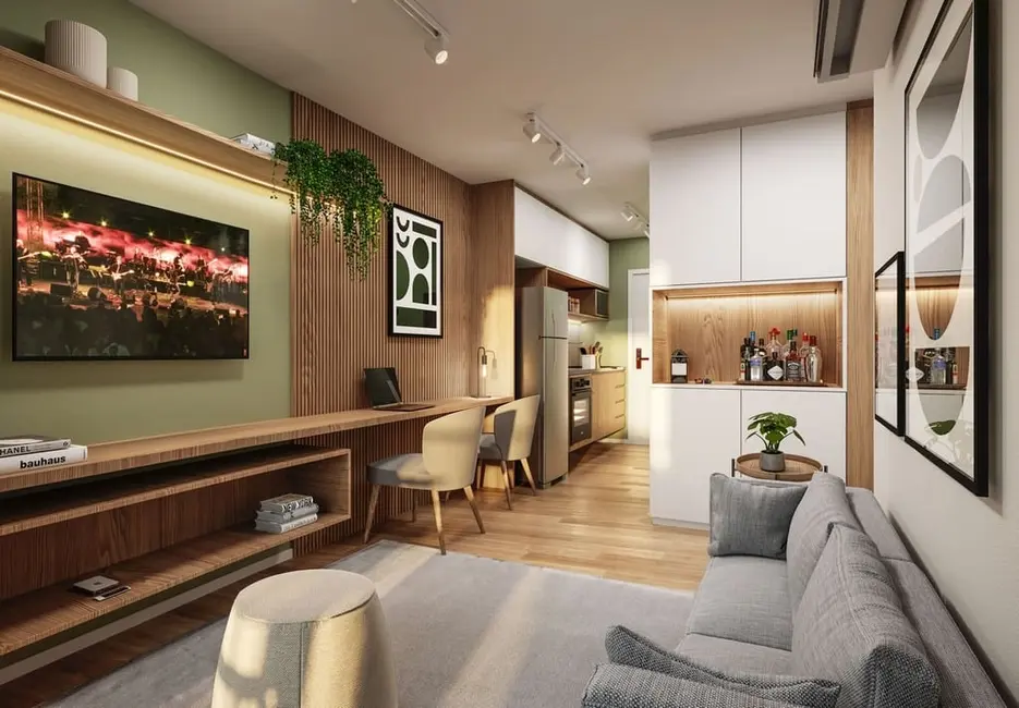 Apartamento com 1 quarto à venda, 34m2 em Vila Mariana, São Paulo - SP - imagem 4 Foto 4 de Apartamento com 1 quarto à venda, 34m2 em Vila Mariana, São Paulo - SP