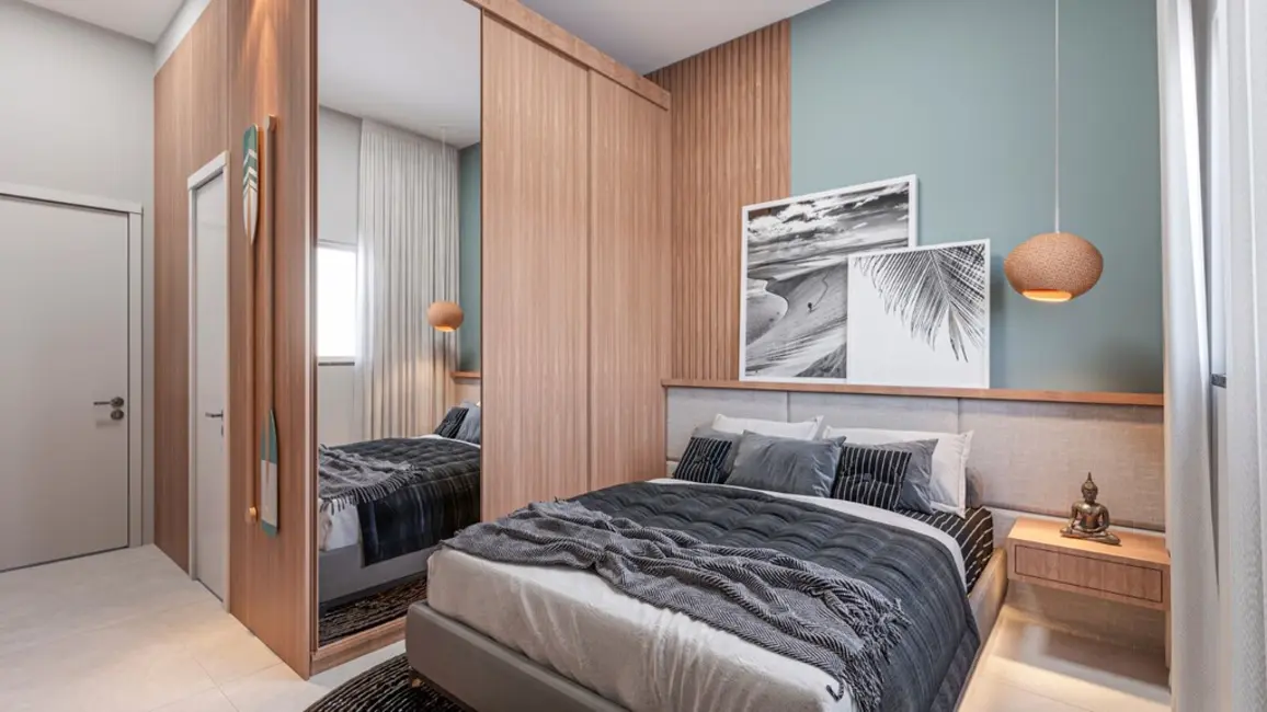 Apartamento com 1 quarto à venda, 54m2 em Itajai - SC - imagem 5 Foto 5 de Apartamento com 1 quarto à venda, 54m2 em Itajai - SC