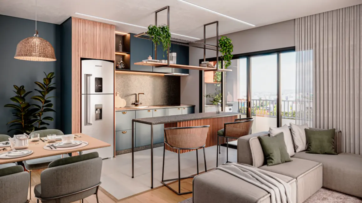 Foto 4 de Apartamento com 3 quartos à venda, 85m2 em Santa Felicidade, Curitiba - PR