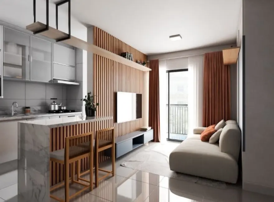 Foto 3 de Apartamento com 2 quartos à venda, 50m2 em Santa Cândida, Curitiba - PR