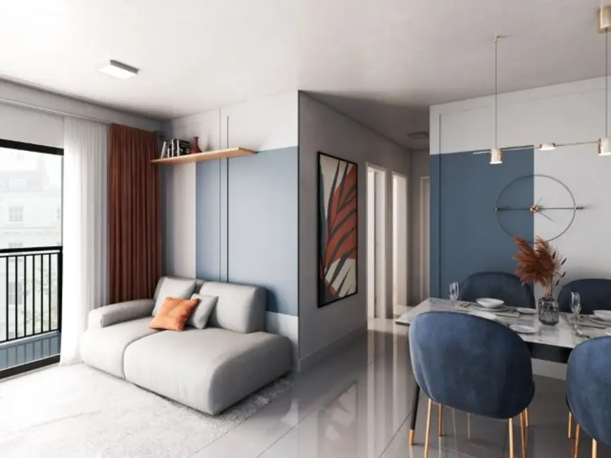 Foto 8 de Apartamento com 2 quartos à venda, 50m2 em Santa Cândida, Curitiba - PR