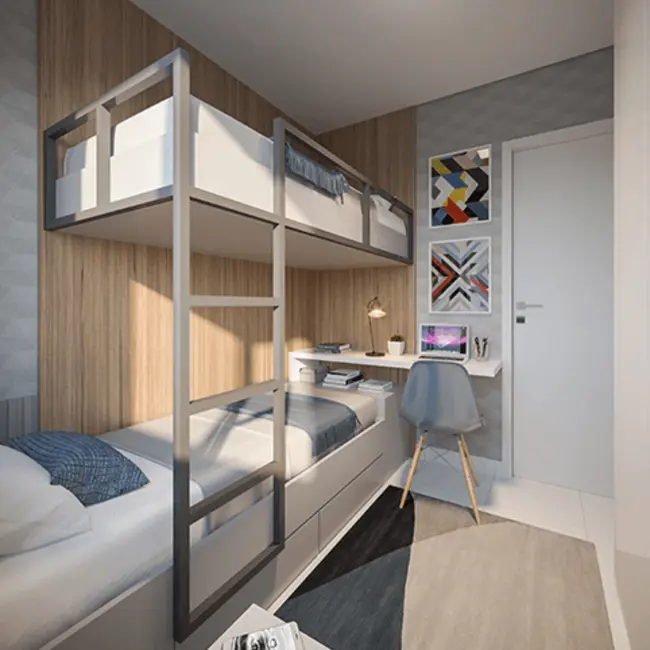 Apartamento com 2 quartos à venda, 72m2 em Vila Bancária, Campo Largo - PR - imagem 7 Foto 7 de Apartamento com 2 quartos à venda, 72m2 em Vila Bancária, Campo Largo - PR