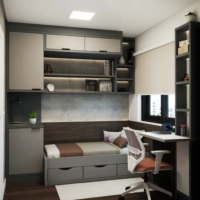 Foto 9 de Apartamento com 2 quartos à venda, 53m2 em Santa Quitéria, Curitiba - PR