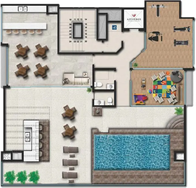 Foto 8 de Apartamento com 3 quartos à venda, 115m2 em Meia Praia, Itapema - SC