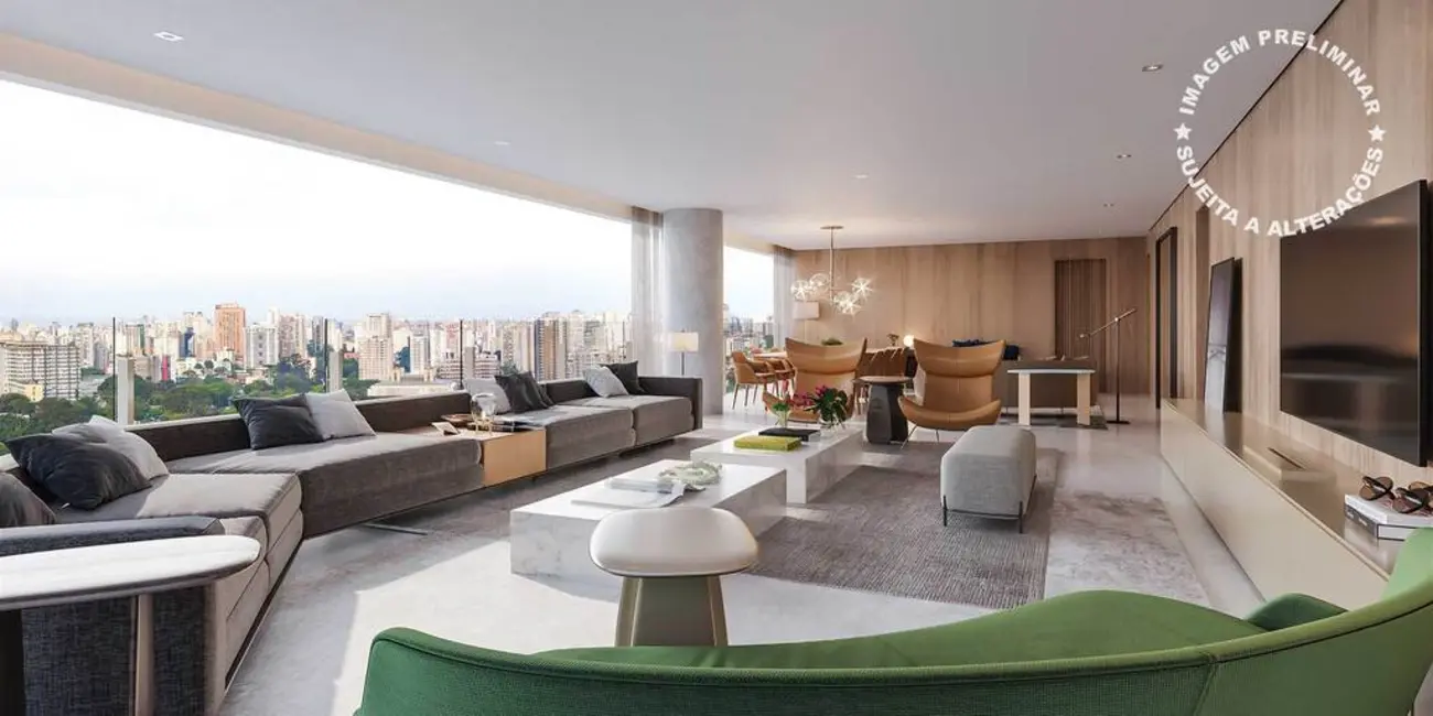 Apartamento com 4 quartos à venda, 298m2 em Ibirapuera, São Paulo - SP - imagem 4 Foto 4 de Apartamento com 4 quartos à venda, 298m2 em Ibirapuera, São Paulo - SP