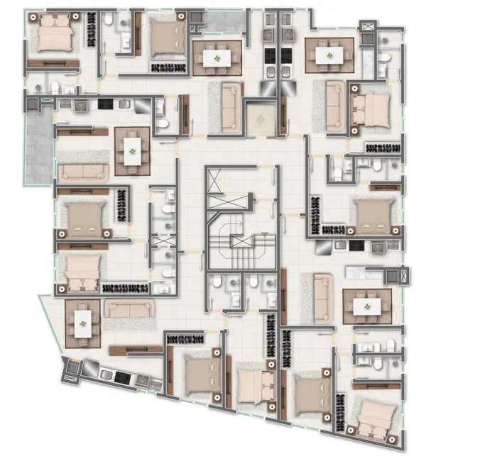 Foto 12 de Apartamento com 2 quartos à venda, 65m2 em Porto Belo - SC