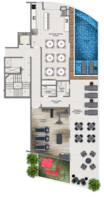 Foto 10 de Apartamento com 2 quartos à venda, 65m2 em Porto Belo - SC