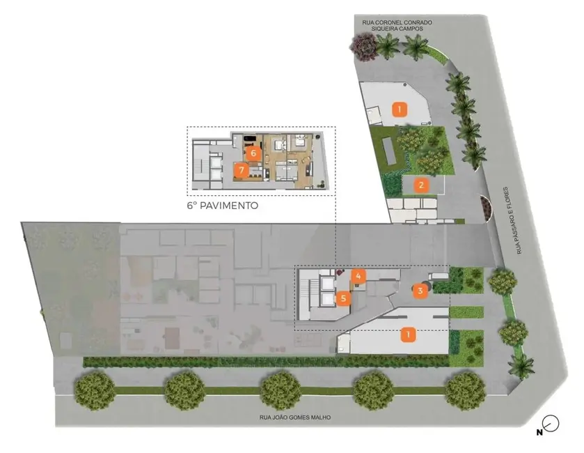 Foto 8 de Apartamento com 1 quarto à venda, 39m2 em Brooklin Paulista, São Paulo - SP