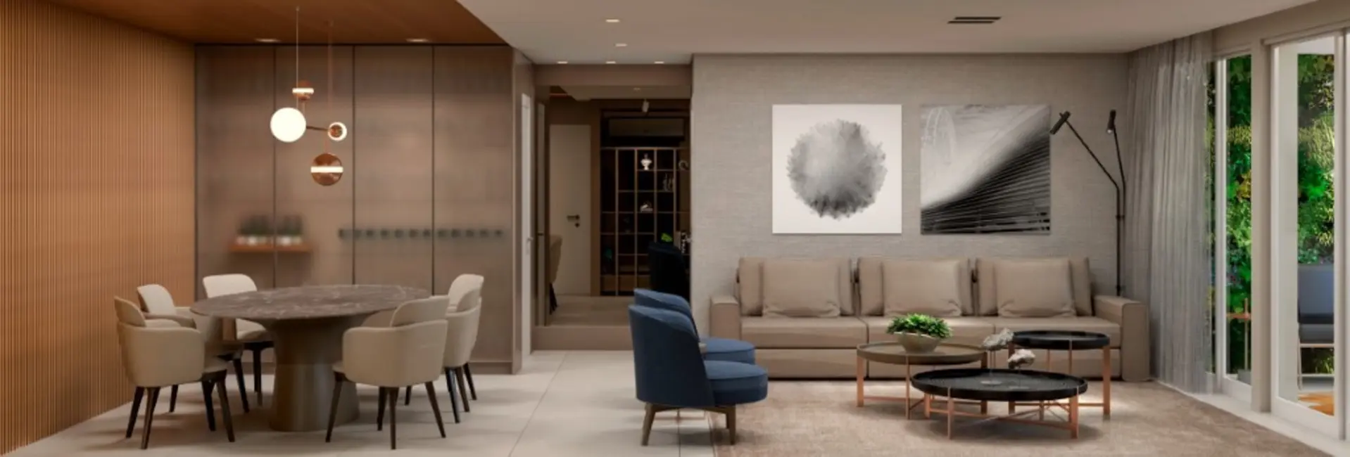 Apartamento com 3 quartos à venda, 184m2 em Santo Inácio, Curitiba - PR - imagem 6 Foto 6 de Apartamento com 3 quartos à venda, 184m2 em Santo Inácio, Curitiba - PR