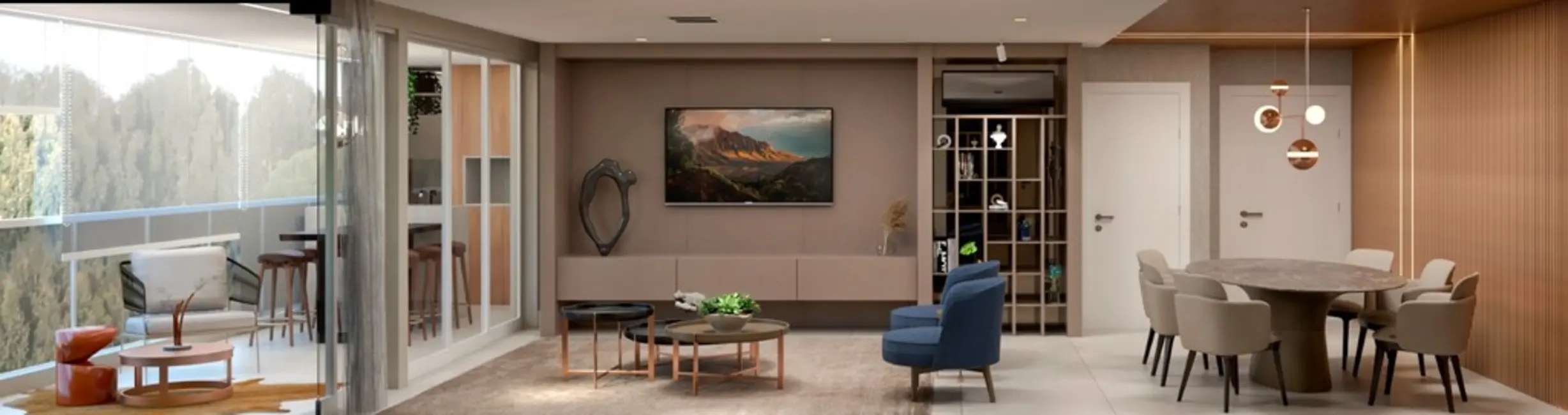 Apartamento com 3 quartos à venda, 143m2 em Santo Inácio, Curitiba - PR - imagem 9 Foto 9 de Apartamento com 3 quartos à venda, 143m2 em Santo Inácio, Curitiba - PR