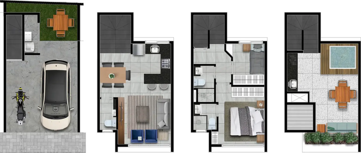 Casa de Condomínio com 3 quartos à venda, 168m2 em São Paulo - SP - imagem 9 Foto 9 de Casa de Condomínio com 3 quartos à venda, 168m2 em São Paulo - SP