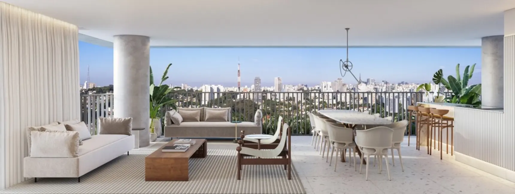 Apartamento com 3 quartos à venda, 167m2 em Vila Madalena, São Paulo - SP - imagem 3 Foto 3 de Apartamento com 3 quartos à venda, 167m2 em Vila Madalena, São Paulo - SP