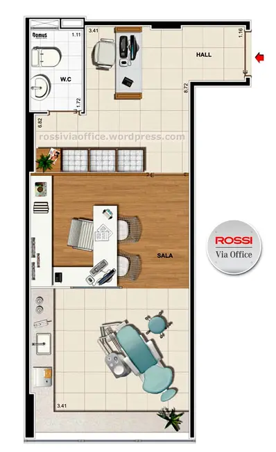 Sala Comercial à venda, 28m2 em Centro, Nova Iguacu - RJ - imagem 6 Foto 6 de Sala Comercial à venda, 28m2 em Centro, Nova Iguacu - RJ