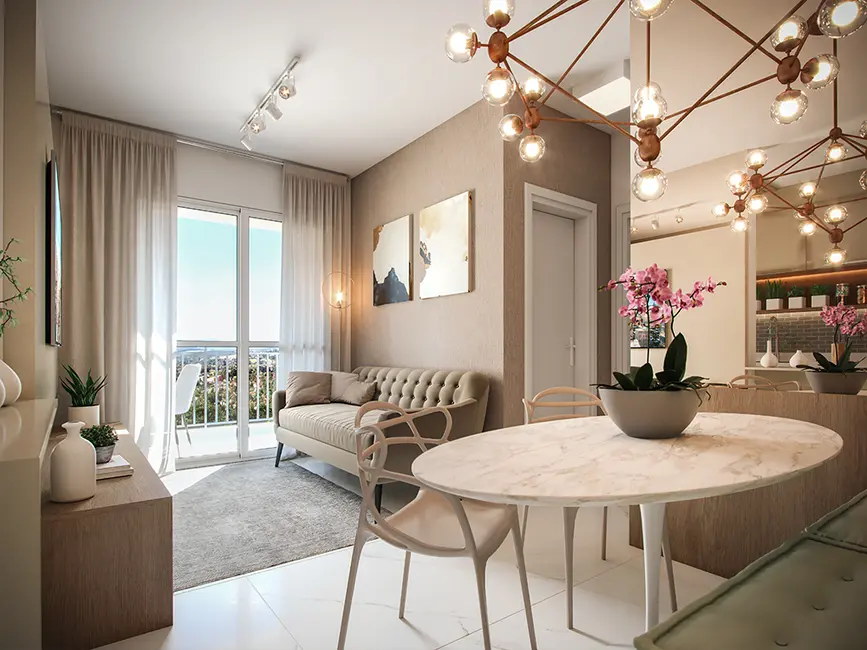 Foto 3 de Apartamento com 2 quartos à venda, 56m2 em Parque Ortolândia, Hortolandia - SP