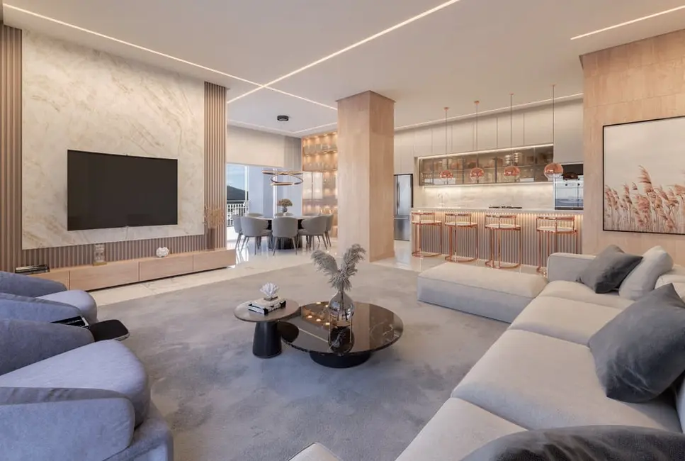 Foto 6 de Apartamento com 3 quartos à venda, 105m2 em Bombinhas - SC