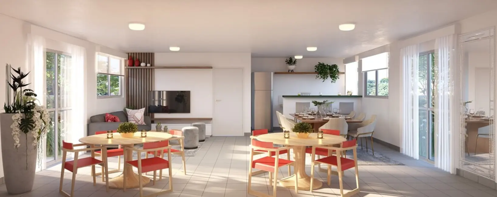 Apartamento com 1 quarto à venda, 42m2 em Goiania - GO - imagem 6 Foto 6 de Apartamento com 1 quarto à venda, 42m2 em Goiania - GO