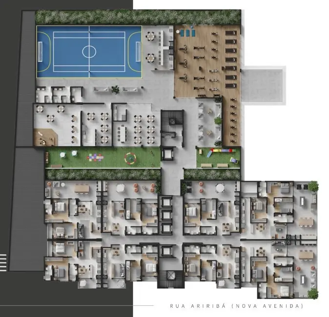 Apartamento com 2 quartos à venda, 63m2 em Itajai - SC - imagem 8 Foto 8 de Apartamento com 2 quartos à venda, 63m2 em Itajai - SC