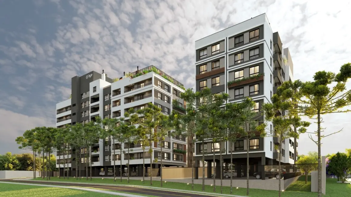 Foto 3 de Apartamento com 2 quartos à venda, 57m2 em Novo Mundo, Curitiba - PR