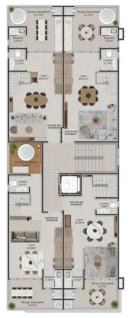 Foto 8 de Apartamento com 3 quartos à venda, 101m2 em Bombinhas - SC