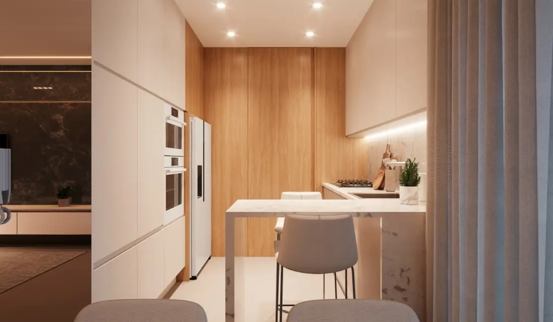 Foto 5 de Apartamento com 3 quartos à venda, 120m2 em Meia Praia, Itapema - SC